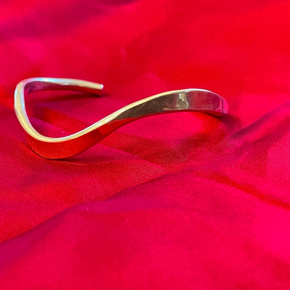 Solid Sterling Silver Cuff - image 1